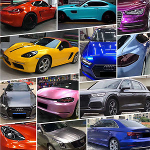 Film de protection de voiture en vinyle PET PVC TPU, couleur PPF, blanc, noir, gris, rose, jaune, vert, rouge, <span class=keywords><strong>bleu</strong></span>, violet, orange, film de protection de couleur pour voiture - Product Image 2