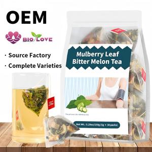 Tè Naturale di Foglie di Gelso e Melone <span class=keywords><strong>Amaro</strong></span>, Supporta il Sistema Immunitario, Senza Additivi, 30 Bustine, Fornitura Diretta dal Produttore, OEM - Product Image 2