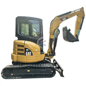 الآلات الهيدروليكية كاتربيلر 3 طن مستعملة Cat303 كوماتسو PC35 هيتاشي ZX30 الآلات الصناعية المجنزرة المستعملة