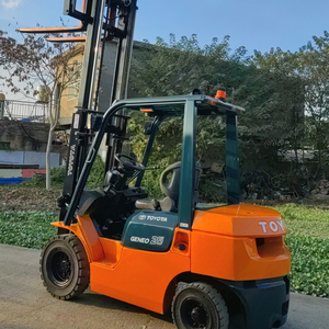 בשימוש <span class=keywords><strong>toyota</strong></span> <span class=keywords><strong>25</strong></span> 2.5 טון סולר מלגזה 2.5 tonne ציוד יכול להוסיף משמרת צד 3 מ '/4 מ' גובה הרמה הסיטונאית למכירה - Product Image 6