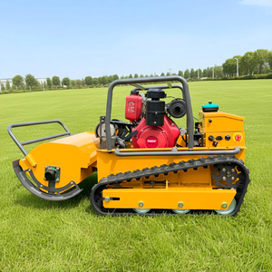 Miễn phí vận chuyển Robot Máy cắt cỏ tất cả các địa hình trang trại Robot Máy cắt cỏ nông nghiệp hoạt động Orchard điều khiển từ xa máy cắt cỏ - Product Image 4