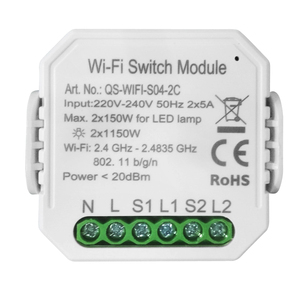 Fabrik Outlet <span class=keywords><strong>IoT</strong></span> Smart home fernbedienung <span class=keywords><strong>2</strong></span> gang WIFI Wand Schalter modul - Product Image 5