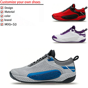 <span class=keywords><strong>Zapatillas</strong></span> de Tenis Premium Personalizadas de Alta Calidad con Parte Superior de Malla Transpirable, Zapatos Profesionales de Pádel y Pickleball para <span class=keywords><strong>Hombre</strong></span>, Temporada de Primavera - Product Image 1