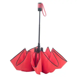 Parapluie pliable coupe-vent, merchandising personnalisé - Product Image 1
