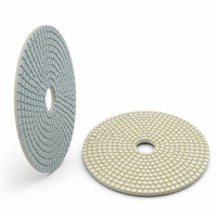 Disque de polissage diamanté pour utilisation à l'eau, pour la fabrication de dalles de pierre, disque flexible à liant résineux pour le polissage du granit et du marbre, pour comptoirs