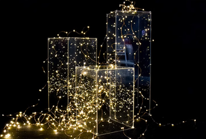 Nhà Máy Bán Buôn 4Mm Dày Rõ Ràng Acrylic Wedding Hiển Thị Tổ Chức Sự Kiện Đứng Vuông Chân Bệ - Product Image 6