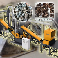 Mesin Daur Ulang Radiator Otomatis Mayslynn 1500-2500kg/jam untuk Pemisahan Tembaga dan Aluminium |   Lini Pemulihan Logam Industri