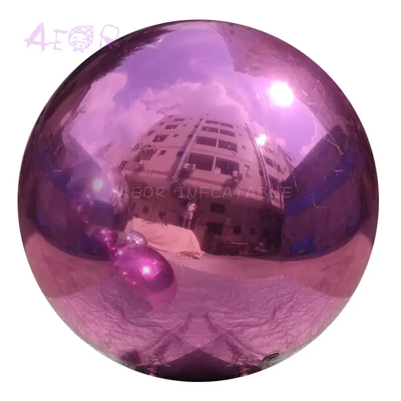 PVC bơm hơi khổng lồ Disco gương Balls Inflatable gương bóng Sphere cho tổ chức sự kiện trang trí