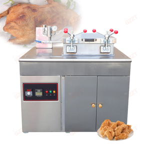 Freidora eléctrica comercial de pollo <span class=keywords><strong>Broster</strong></span>, máquina freidora de pollo, freidora profunda de alta capacidad de 30L para patatas fritas, pollo, pato - Product Image 4