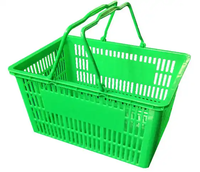 Panier de courses en plastique pour supermarché et magasin de proximité, directement de l'usine - Cadeaux de bienvenue portables