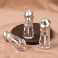 Emballage personnalisé unique en forme ronde vide pour rouge à lèvres liquide ou gloss 3,5 ml