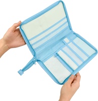 Couverture de bûche de maternité Mama à motif personnalisé avec poches transparentes pour porte-documents de bébé