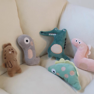 Sevimli Karikatür Modern Çevre Dostu Peluş Dayanıklı Kedi Oyuncağı, Kediler İçin Kedi Nanesi Dolu, Kaygı Giderici ve Sıkıntı Kesici - Product Image 5