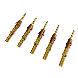 1.5 Claw Spring <b>Pin</b> 16mm Head Diameter Cylindrical Head Round Shape PCB Connector Male Female Terminals General Use - Product Image 4