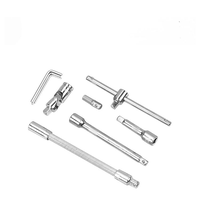 Jeu de clés à douille portables 12 pièces 1/2 pouce avec cliquet, outils automobiles pour réparation à domicile