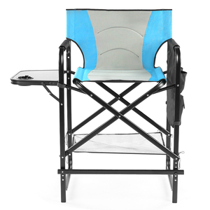 Portable Outdoor <b>Garden</b> <b>Folding</b> <b>Chair</b> Lumina 26in Solid <b>Wood</b> Stainless Steel Victorian Design - Product Image 1