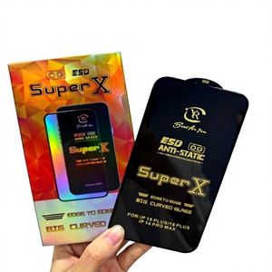 Protector de Pantalla de Vidrio Templado Antiestático Super X <span class=keywords><strong>OG</strong></span> para <span class=keywords><strong>iPhone</strong></span> <span class=keywords><strong>XR</strong></span> <span class=keywords><strong>11</strong></span>, Película de Vidrio de Alta Calidad - Product Image 3