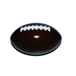 Boîte d'emballage de cadeau de bonbons avec logo personnalisé de qualité alimentaire en forme de football pour bonbons au chocolat en métal