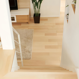 Suelo de Madera de Arce con Acabado Mate, Tablas de Madera Antideslizantes, Duraderas, Sin Formaldehído, Pisos de Ingeniería para Interiores Comerciales - Product Image 1