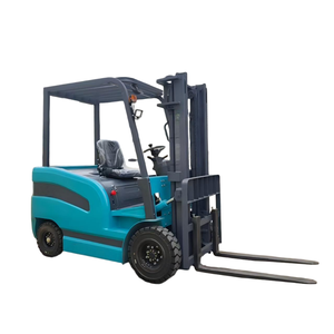 מחיר יצרן סיטונאי מלגזה חשמלית קטנה 4 טון למחסן 4x4 צמיגים מלאים סוללת עופרת חומצה מיני למכירה התאמה אישית - Product Image 5