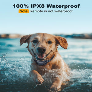 कुत्तों के लिए रिचार्जेबल वाटरप्रूफ रिमोट नियंत्रित कुत्ते प्रशिक्षण कॉलर 5-120 एलबीएस 4 प्रशिक्षण मोड सुरक्षा लॉक - Product Image 4
