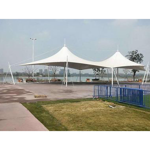 2025 mới thể thao tòa Lều thiết kế hiện đại Cấu trúc bóng râm pvdf PTFE màng kéo công viên ngoài trời sử dụng kiến trúc màng Q235 - Product Image 2