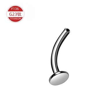 G23 <b>Titanium</b> Heart Shaped Zircon Navel Stud <b>Ring</b> Prong Setting Fashion Piercing Jewelry - Product Image 3