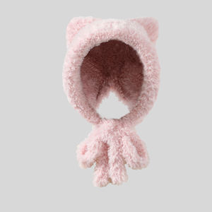 2026 nouveau Style mignon femmes hiver chaud chat <span class=keywords><strong>oreille</strong></span> thermique <span class=keywords><strong>Ski</strong></span> fête tricoté bonnet chapeaux - Product Image 2