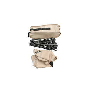 Chaise de <span class=keywords><strong>camping</strong></span> carrée classique pour l'extérieur - Pliable, légère, idéale pour les pique-niques, les campings et la détente en plein air - Product Image 4