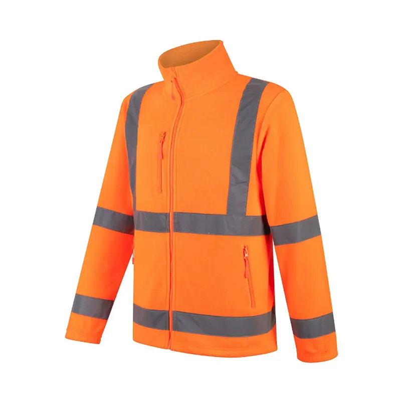 reflect vest running long sleeve hi vis Waterproof Oxford cloth with rainproof thickening jacket safety vests type 2 tape
