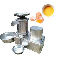 Machine de pasteurisation de liquide d'œuf en acier inoxydable 3 pièces