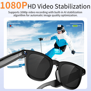 2026 V3 AI Smart Glasses With 8MP <b>Camera</b> Real-Time Translation Object Recognition Open Ear 1080P Video Recording AI Sunglasses - Product Image 4