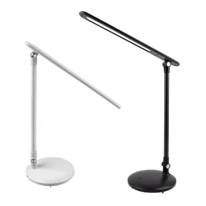 Modern Rechargeable Table Lamp Double Color Temperature Stepless Dimming LED Eye Protect Desk Lamp Study Reading Book Light