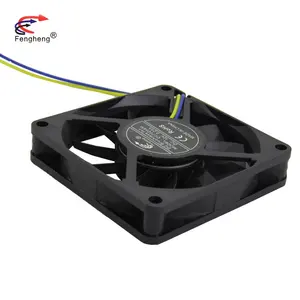 Fengheng 12V 24V 48V DC 모터 7015 축 덕트 팬 70x70x15mm 산업용 축 배기 흐름 팬