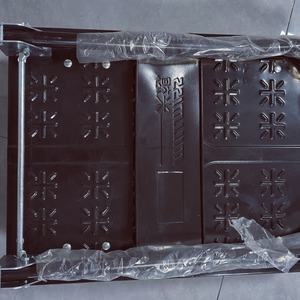 Chariot industriel pliable en acier à haute capacité de charge (800 kg), chariot à main renforcé avec <span class=keywords><strong>plaque</strong></span> de base pour le chargement - Product Image 5