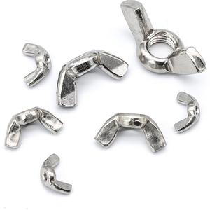 Écrou à oreilles métrique de haute qualité M3-M12 en acier inoxydable, acier au carbone, zingué, DIN315, 304/316/201 - Product Image 5