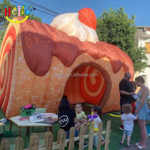 Tienda de <span class=keywords><strong>pan</strong></span> inflable personalizada para fiesta Swiss Roll Cake Dome - Product Image 1