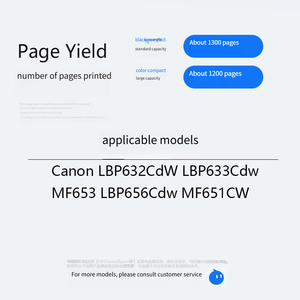 Cartucho de Toner Compatível CRG 067 para MF651Cw MF655Cdw MF657Cdw MF653Cdw - Product Image 2