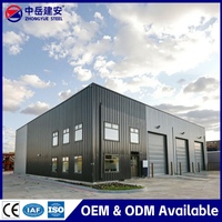 Bâtiments commerciaux et bureaux en structure métallique, conception modulaire standard, entrepôt durable, utilisation en atelier