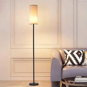 Modern LED Iron Bedroom Bedside Vertical Floor Adjustable Height Fashionable Multifunctional <b>Living</b> <b>Room</b> Sofa E27 Decorative - Product Image 1