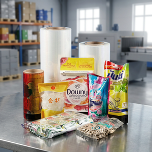 Film de laminage PE multicouche personnalisé en rouleau pour sachets stand-up, qualité alimentaire, marque Hung Phat, emballage personnalisé pour détergents ménagers et aliments - Product Image 3