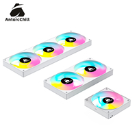 Ventilador de Alta Velocidad AntarcChill Personalizado de 120 mm, PWM, Alto Flujo de Aire, Bajo Ruido, Refrigeración para Caja de Ordenador y Radiador