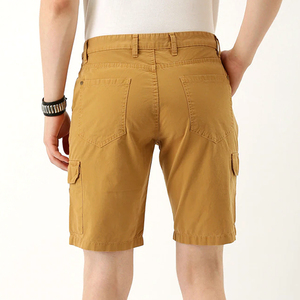 Pantalones Cortos Cargo para Hombre, 100% Algodón, Ecológicos, Transpirables, Lisos, Personalizables, Deportivos, Casuales, de Verano, para Adultos, Nueva Colección, Superventas - Product Image 4