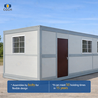 Maison conteneur pliable X, conception pliable pour économiser de l'espace, montage rapide, CE SGS, maison temporaire pour chantier et projets d'urgence