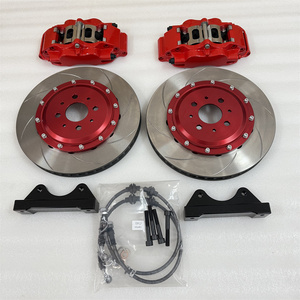 Kit de gros freins de haute qualité Rotors de disque d'étrier de frein 4 pots 330mm pour Toyota Prado120 bmw <span class=keywords><strong>E46</strong></span> Mini F56 Honda civic Lancer Mazda - Product Image 4