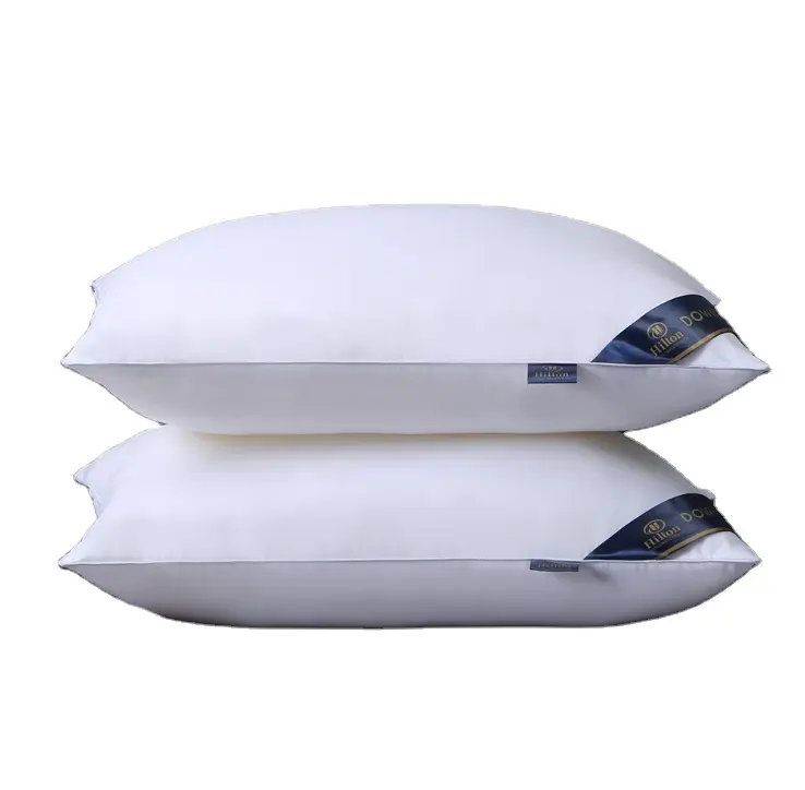 Спальная подушка из микрофибры для отеля, домашние белые подушки