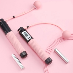 <span class=keywords><strong>Cuerda</strong></span> <span class=keywords><strong>de</strong></span> salto digital electrónica inteligente <span class=keywords><strong>de</strong></span> larga velocidad ABS y alambre <span class=keywords><strong>de</strong></span> acero <span class=keywords><strong>cuerda</strong></span> <span class=keywords><strong>de</strong></span> entrenamiento <span class=keywords><strong>de</strong></span> gimnasio para saltar y saltar - Product Image 3