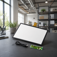 Écran tactile capacitif PCAP, panneau tactile multi-touch en verre pour applications industrielles HMI, POS, kiosque et affichage