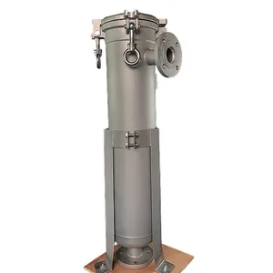 Filter Industri High Flow Food Grade Sus Roestvrij Stalen Filter Bag Behuizing Voor Water Vloeistof/Sap/Bier/wijn/Melk Zuiverende