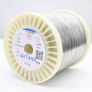 Alambre de Resistencia de Níquel Cromo Cr15Ni60 de 0.7mm, Elemento Calefactor Industrial, Resistencia a la Tracción de 1150, 750MPa, Marca GITANE - Product Image 1